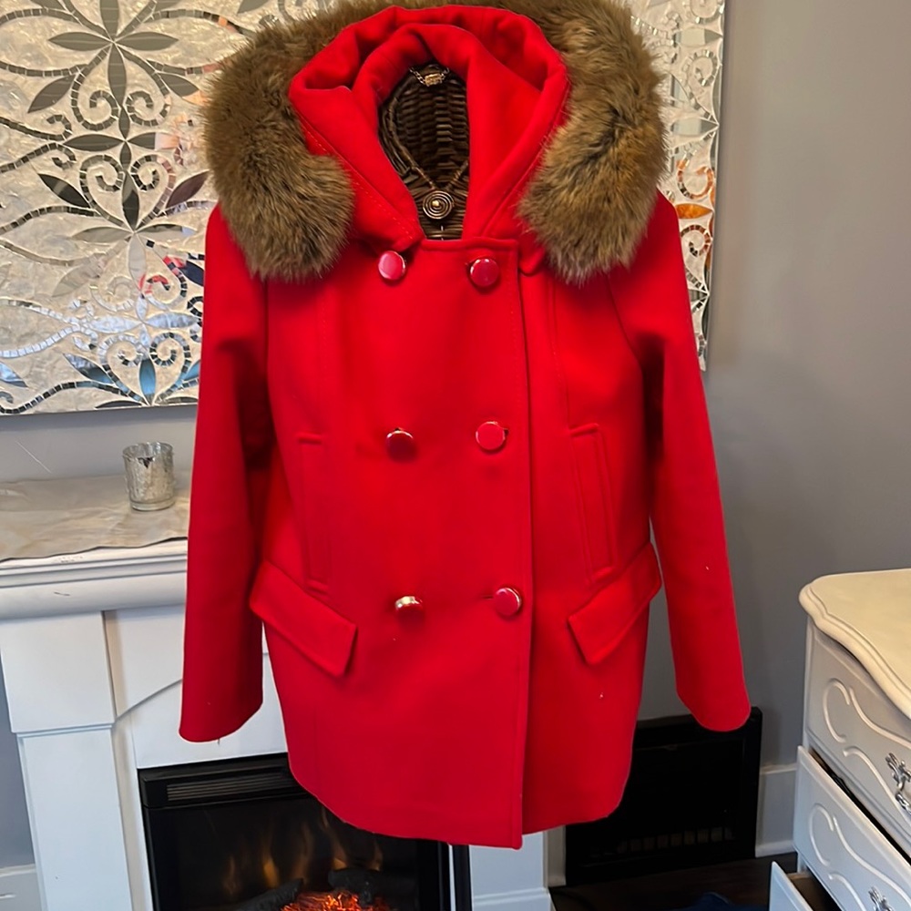 I wore this coat once. It’s stunning! I just don’t dress up very often.